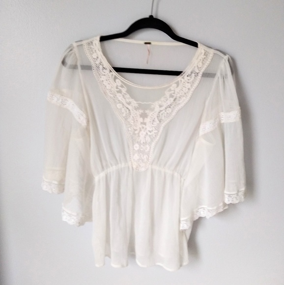 Free people sheer top - Picture 1 of 2
